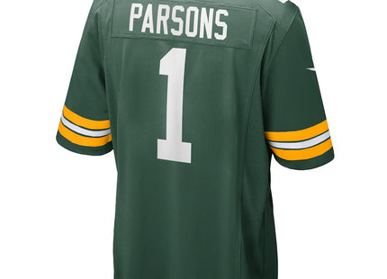 Men's Green Bay Packers Micah Parsons Nike Green Game Player Jersey