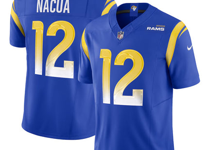 Men's Los Angeles Rams Puka Nacua Nike Royal Vapor F.U.S.E. Limited Player Jersey
