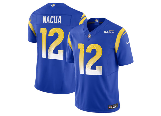 Men's Los Angeles Rams Puka Nacua Nike Royal Vapor F.U.S.E. Limited Player Jersey
