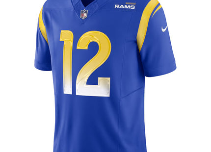 Men's Los Angeles Rams Puka Nacua Nike Royal Vapor F.U.S.E. Limited Player Jersey
