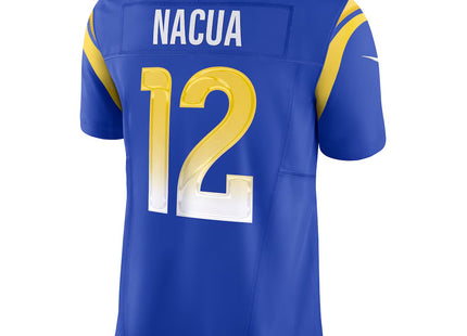 Men's Los Angeles Rams Puka Nacua Nike Royal Vapor F.U.S.E. Limited Player Jersey