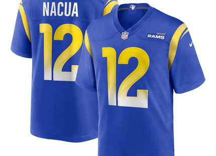 Men's Los Angeles Rams Puka Nacua Nike Royal Game Player Jersey