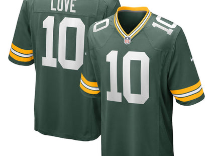 Men's Green Bay Packers Jordan Love Nike Green Player Game Jersey