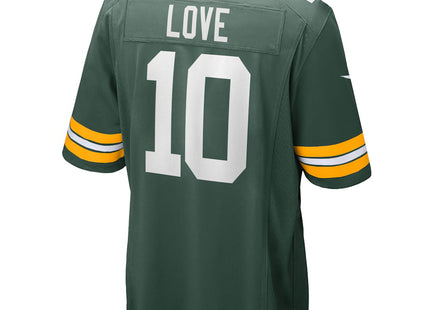 Men's Green Bay Packers Jordan Love Nike Green Player Game Jersey
