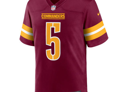 Men's Washington Commanders Jayden Daniels Nike Burgundy Player Game Jersey