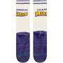 Men lakers socks victory crew