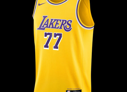 Youth Los Angeles Lakers Luka Dončić Nike Gold Swingman Jersey - Icon Edition