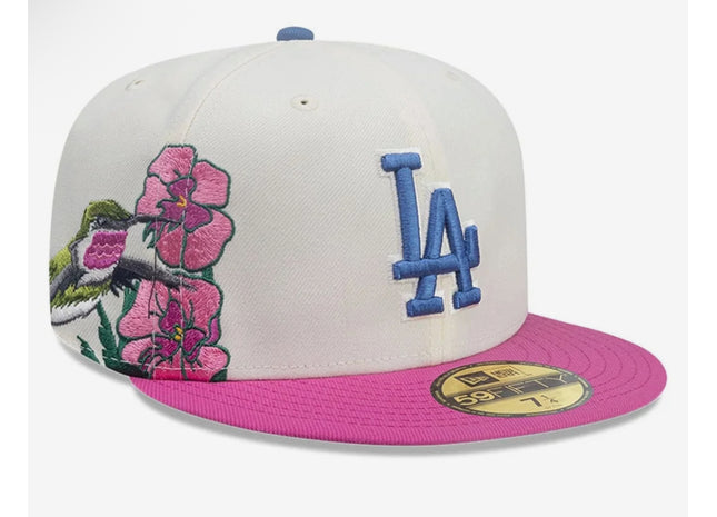 LA Dodgers MLB City Element Ecuador White 59FIFTY Fitted Cap