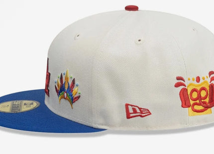 LA Dodgers MLB City Element Colombia Cream 59FIFTY Fitted Cap