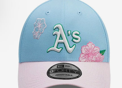 9FORTY Oakland Athletics MLB City Element Dominican Republic Pastel Blue 9FORTY Adjustable Cap