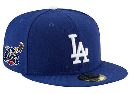 Men's Los Angeles Dodgers New Era Royal 2025 Champions Samurai Side Patch 59FIFTY Fitted Hat