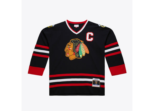 Chris Chelios Chicago Blackhawks 1997-98 Black Power Play Player Jersey