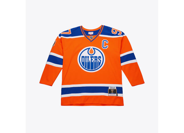 Connor McDavid Edmonton Oilers Orange 2016 NHL Heritage Authentic Jersey