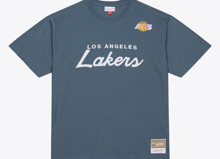 Los Angeles Lakers Gray Thunderstorm Head Coach T-Shirt