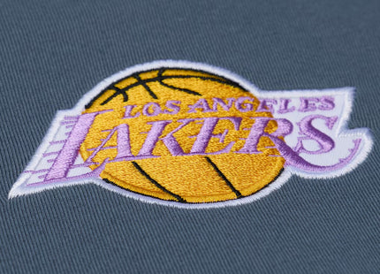 Los Angeles Lakers Gray Thunderstorm Head Coach T-Shirt