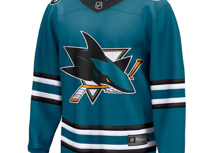 San Jose Sharks Fanatics Home Breakaway Jersey - Teal