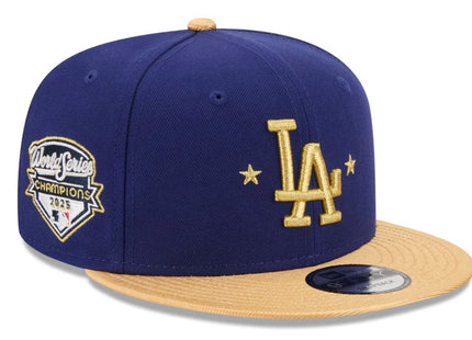 Gold 2025 World Series Champions Sidepatch 9FIFTY Snapback