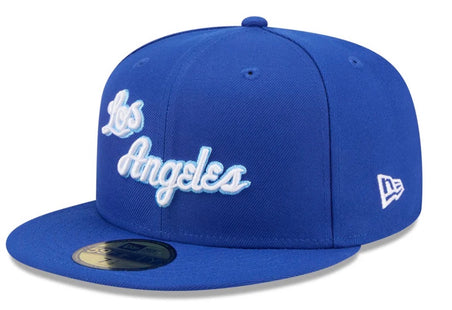 Los Angeles Lakers 1960-1965 Hardwood Classics 59FIFTY Fitted