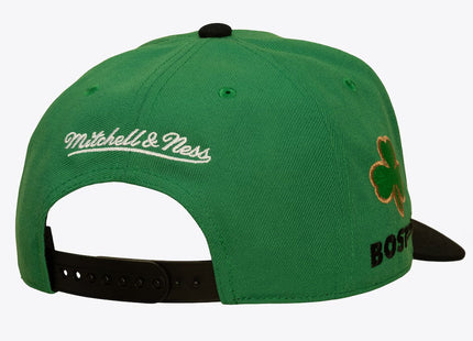 Boston Celtics Kelly Green/Black In the City Pro Pinch Snapback Hat