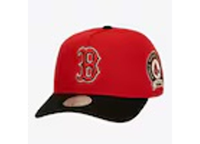 Boston Red Sox Red/Black In the City Pro Pinch Snapback Hat