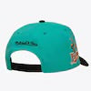 Florida Marlins Teal/Black Cooperstown In the City Pro Pinch Snapback Hat