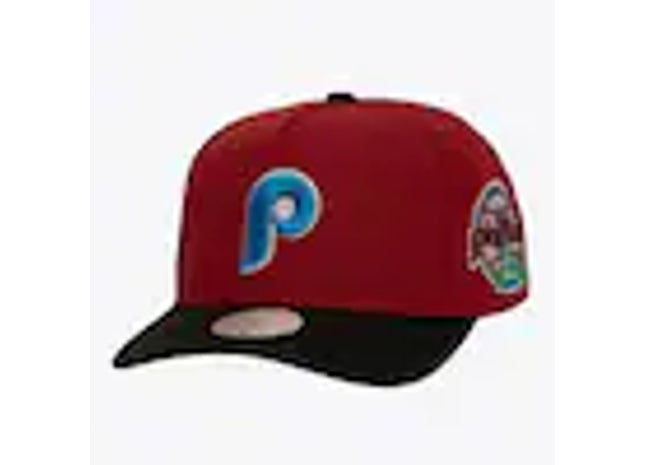 Philadelphia Phillies Burgundy/Black In the City Pro Pinch Snapback Hat