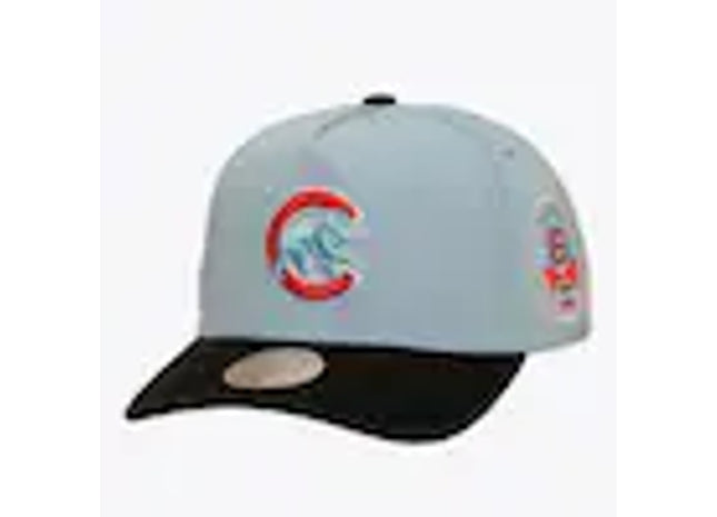 Chicago Cubs Light Blue/Black In the City Pro Pinch Snapback Hat