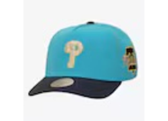 Philadelphia Phillies Blue/Navy City Connect Pro Pinch Snapback Hat