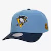 Pittsburgh Penguins Light Blue/Navy Legendary Home Pro Pinch Snapback Hat