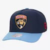 Florida Panthers Navy/Light Blue Legendary Home Pro Pinch Snapback Hat
