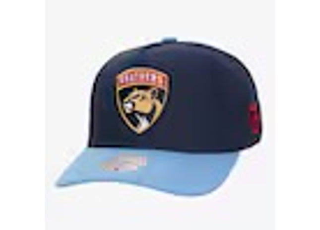 Florida Panthers Navy/Light Blue Legendary Home Pro Pinch Snapback Hat