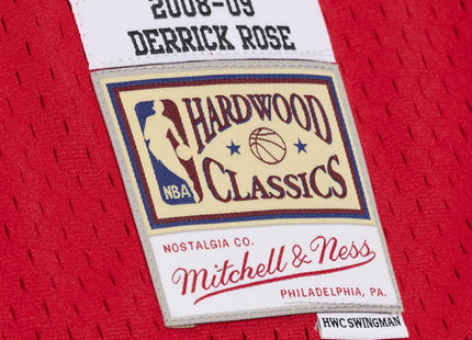 Youth Derrick Rose Chicago Bulls 2008-09 Red Swingman Jersey