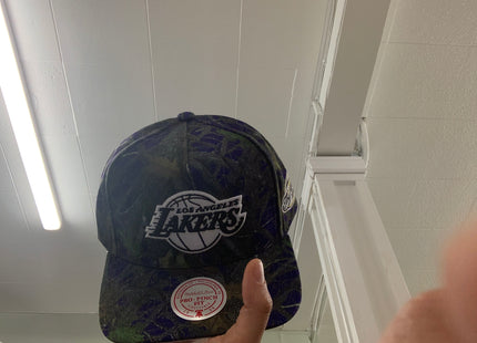 Men Los Angeles lakers quiet blaze pro snapback