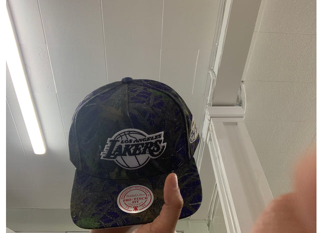Men Los Angeles lakers quiet blaze pro snapback