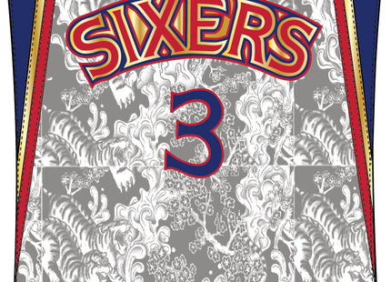 Men Water Tiger Allen Iverson Men Philadelphia 76ers jersey