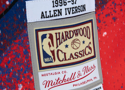 Men Hyper Hoops Swingman Allen Iverson Philadelphia 76ers 1996-97 Jersey