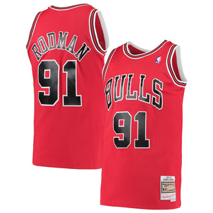 Youth Chicago Bulls Red Rodman kids Mitchell&ness