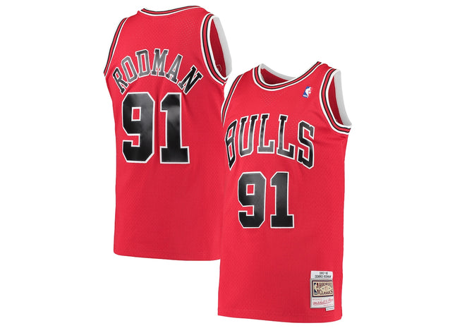 Youth Chicago Bulls Red Rodman kids Mitchell&ness