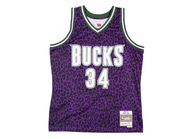 Wild Life Swingman Ray Allen Milwaukee Bucks 2000-01 Jersey
