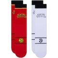 Atlanta Hawks Two-Pack Home & Away Uniform Crew Socks