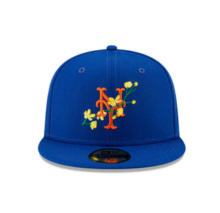 NEW YORK METS Side Patch Bloom 59FIFTY Fitted