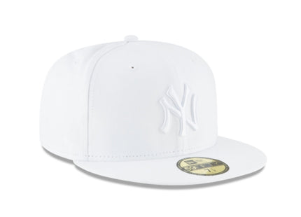 NEW YORK YANKEES WHITEOUT BASIC 59FIFTY FITTED