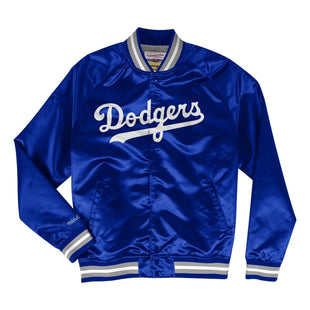Youth Lightweight Satin Jacket Los Angeles Dodgers