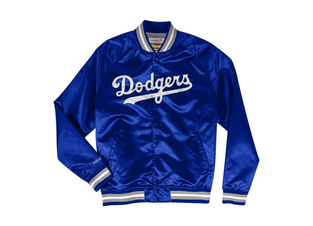 Youth Lightweight Satin Jacket Los Angeles Dodgers