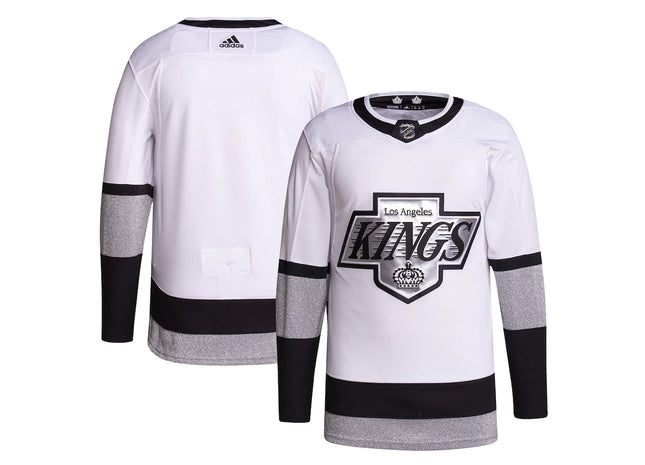Men's Los Angeles Kings adidas White 2021/22 Alternate Primegreen Authentic Pro Jersey