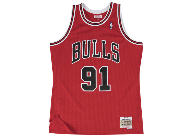 Swingman Jersey Chicago Bulls Road 1997-98 Dennis Rodman