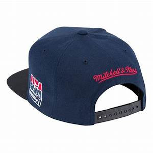 Men's USA Basketball Mitchell & Ness White 1992 Dream Team Snapback Hat