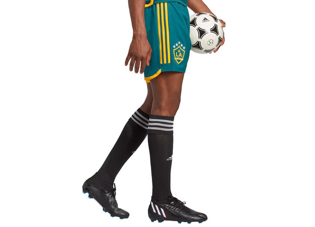 Men's LA Galaxy adidas Green 2023 Away AEROREADY Authentic Shorts