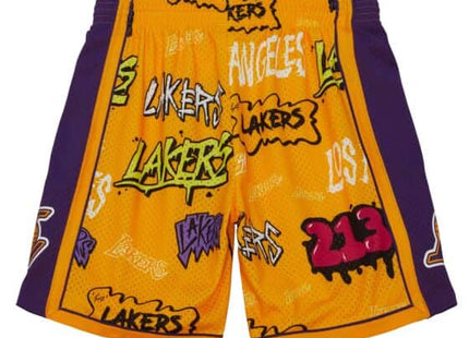 Men Slap Sticker Swingman Los Angeles shorts