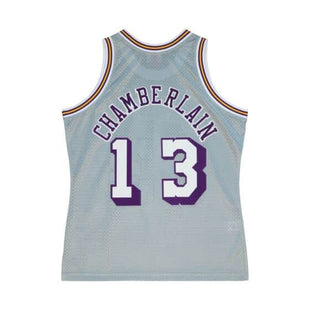 Men 75th chamberlain Silver Swingman Los Angeles Lakers 1971-72 Jersey